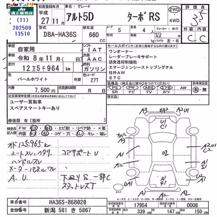 SUZUKI ALTO