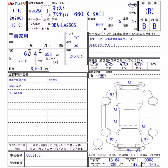 DAIHATSU CAST