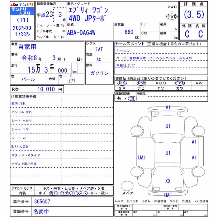SUZUKI EVERY