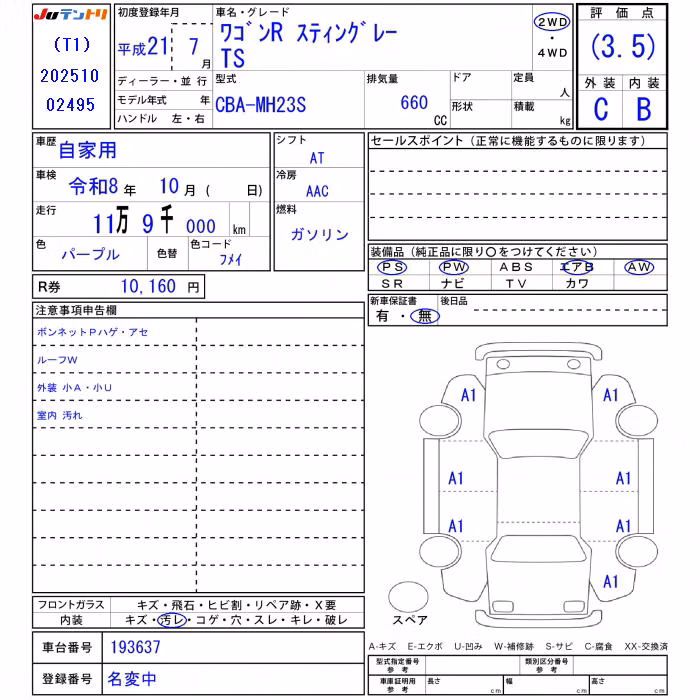 SUZUKI WAGON R