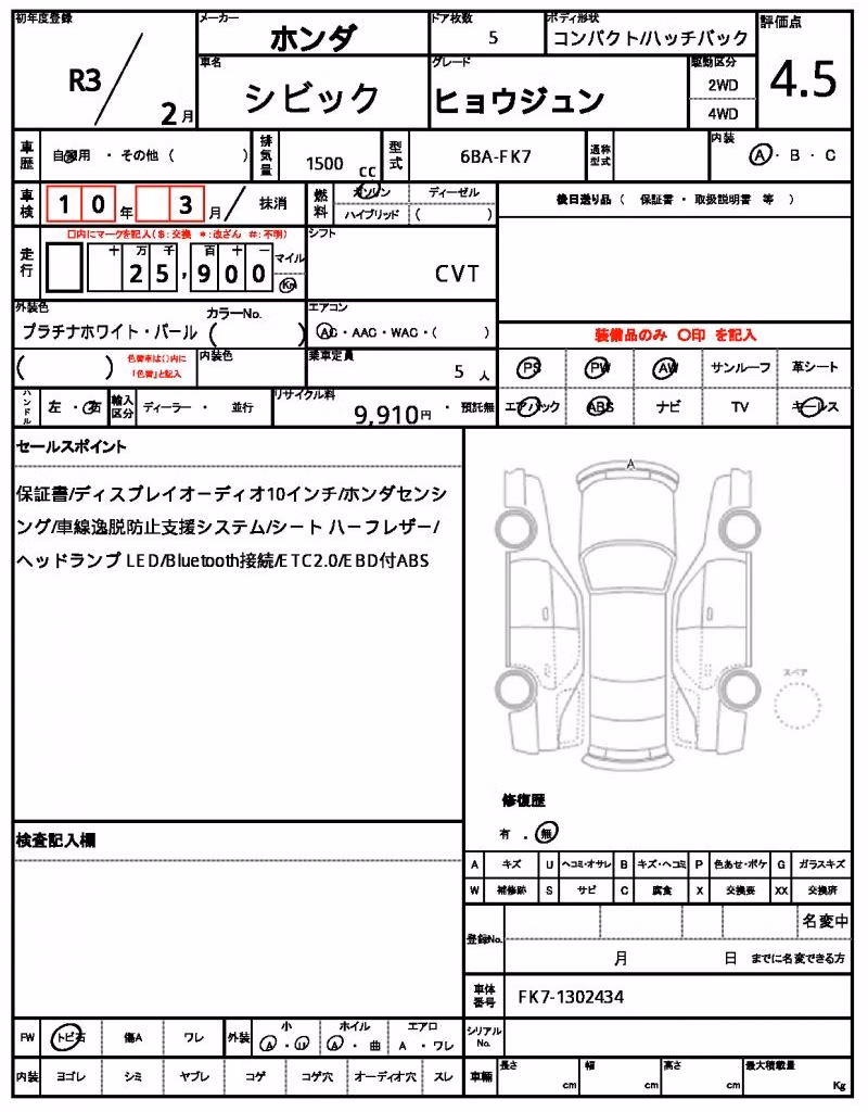 HONDA CIVIC
