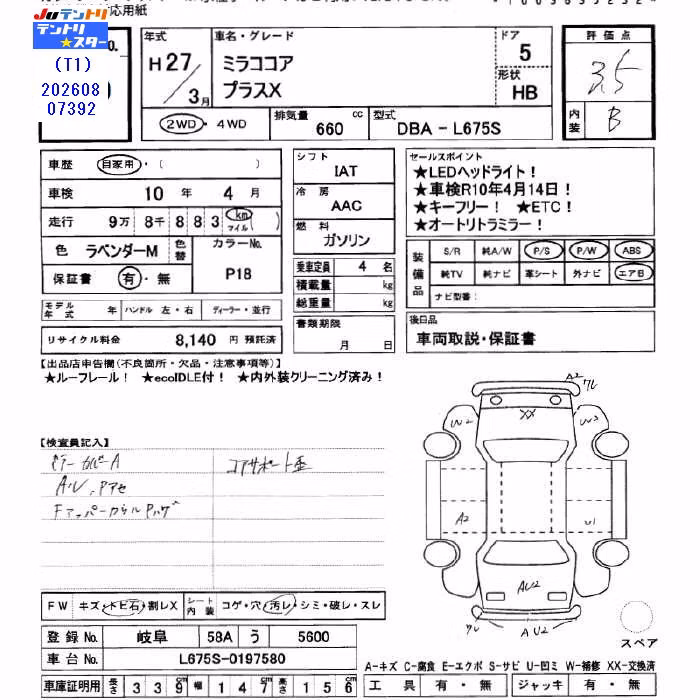 DAIHATSU MIRA COCOA