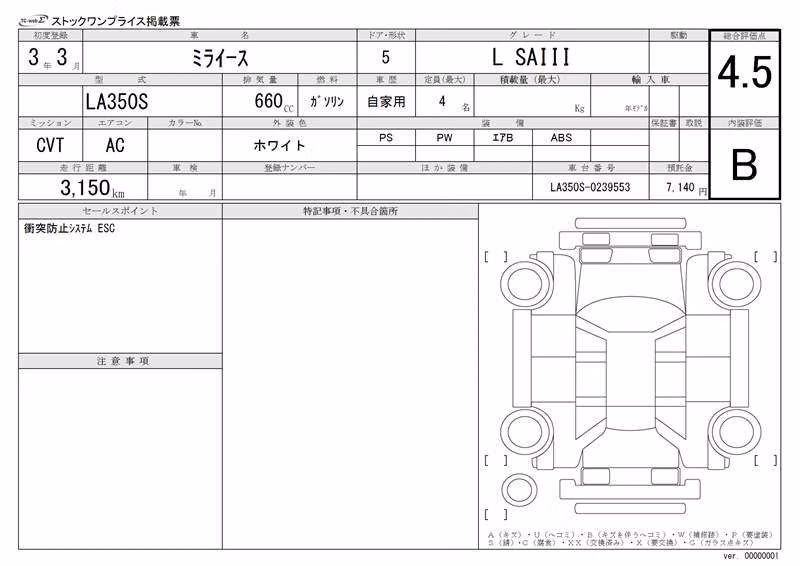 DAIHATSU MIRA E:S