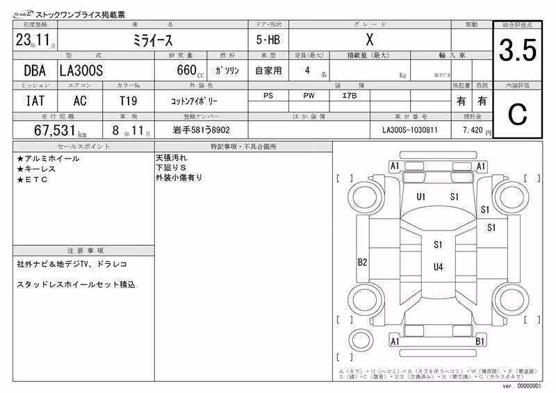 DAIHATSU MIRA E:S