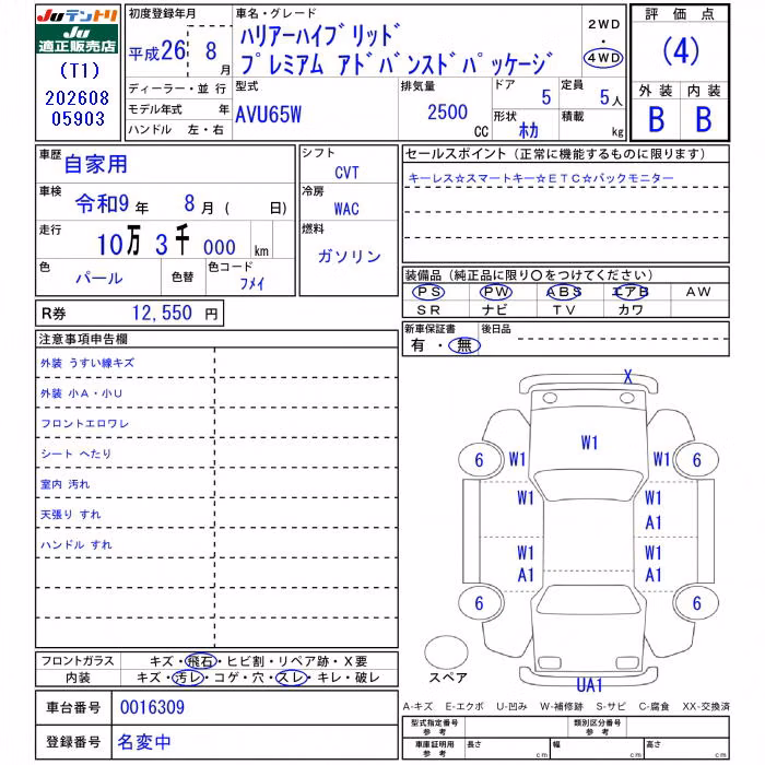 TOYOTA HARRIER