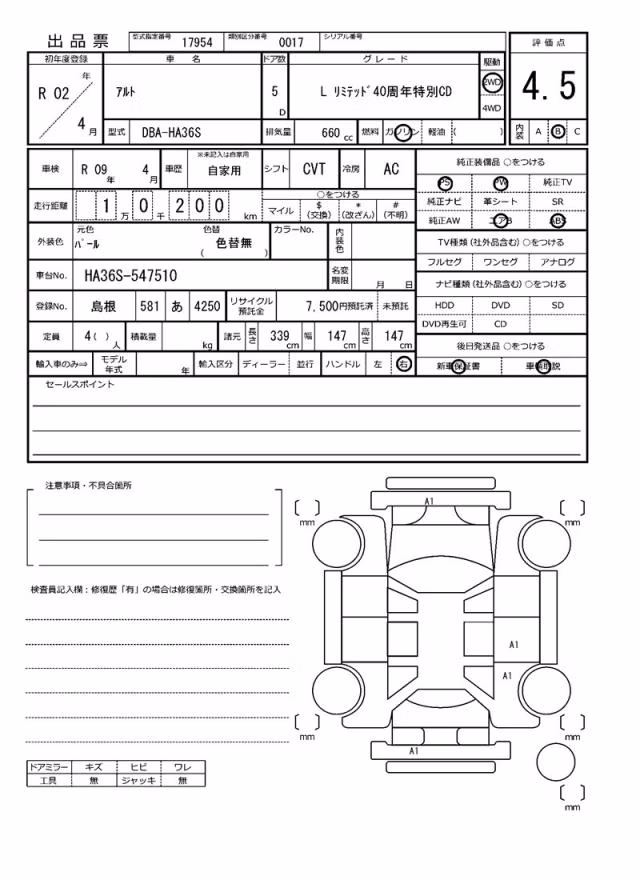 SUZUKI ALTO