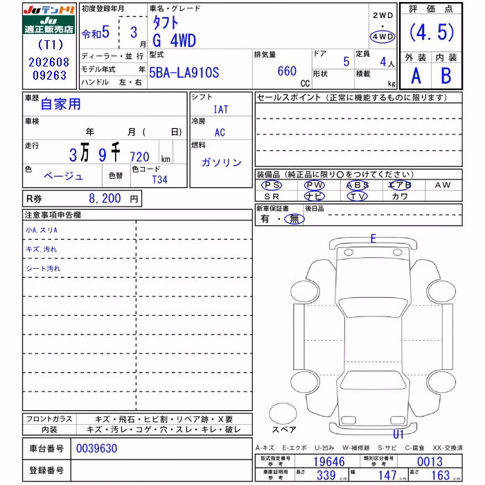 DAIHATSU TAFT