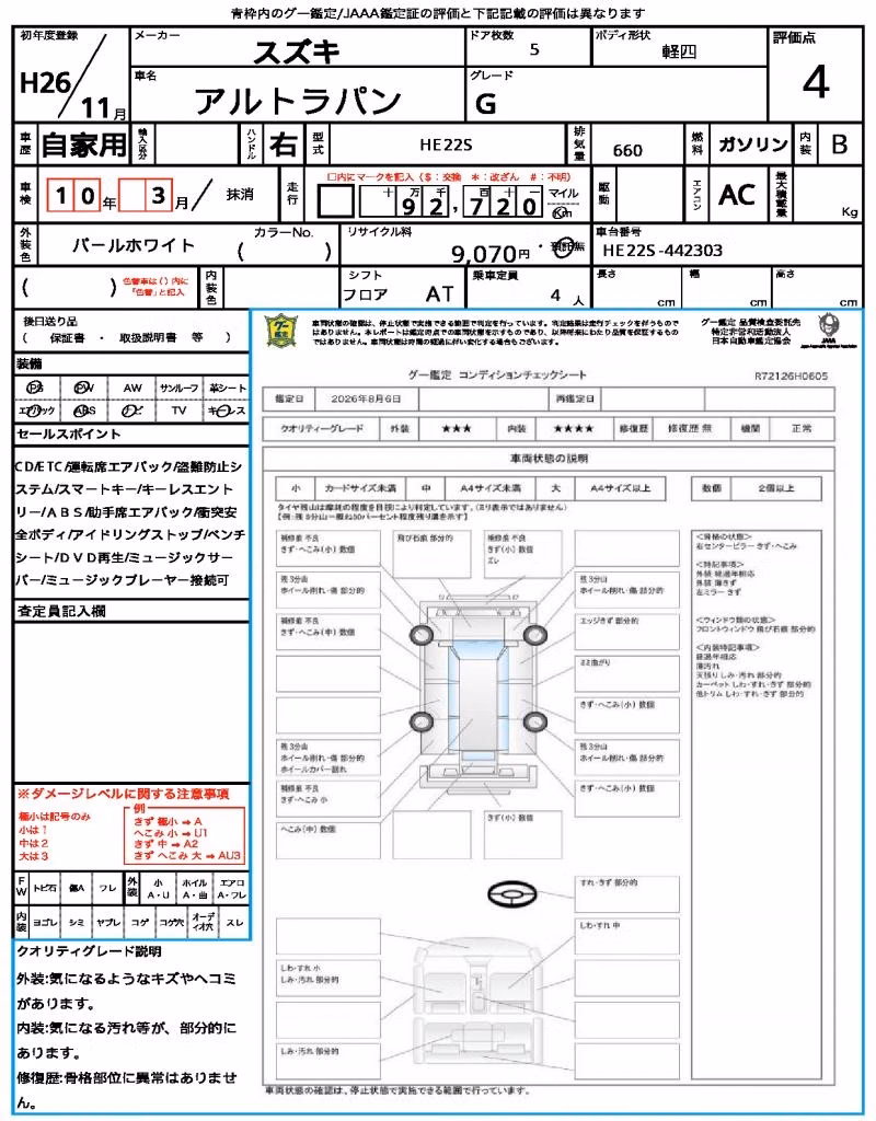 SUZUKI ALTO LAPIN