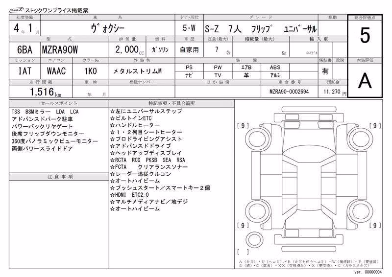 TOYOTA VOXY