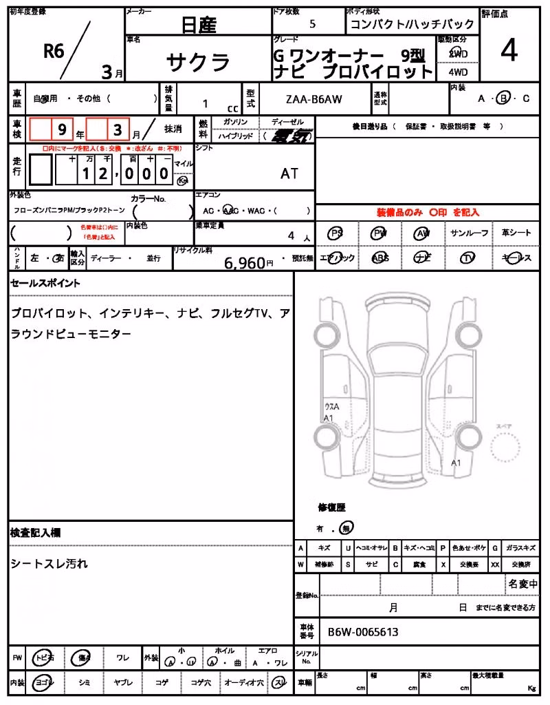 NISSAN SAKURA