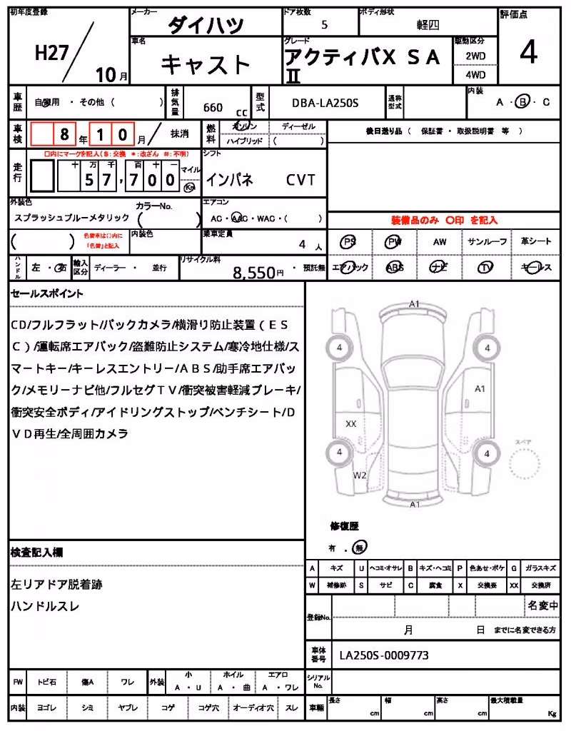 DAIHATSU CAST