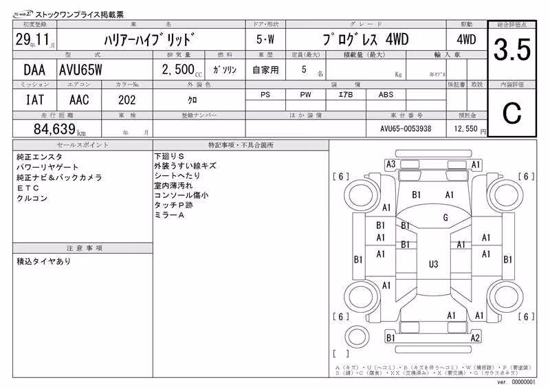 TOYOTA HARRIER