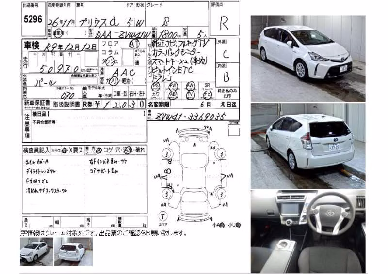 TOYOTA PRIUS ALPHA