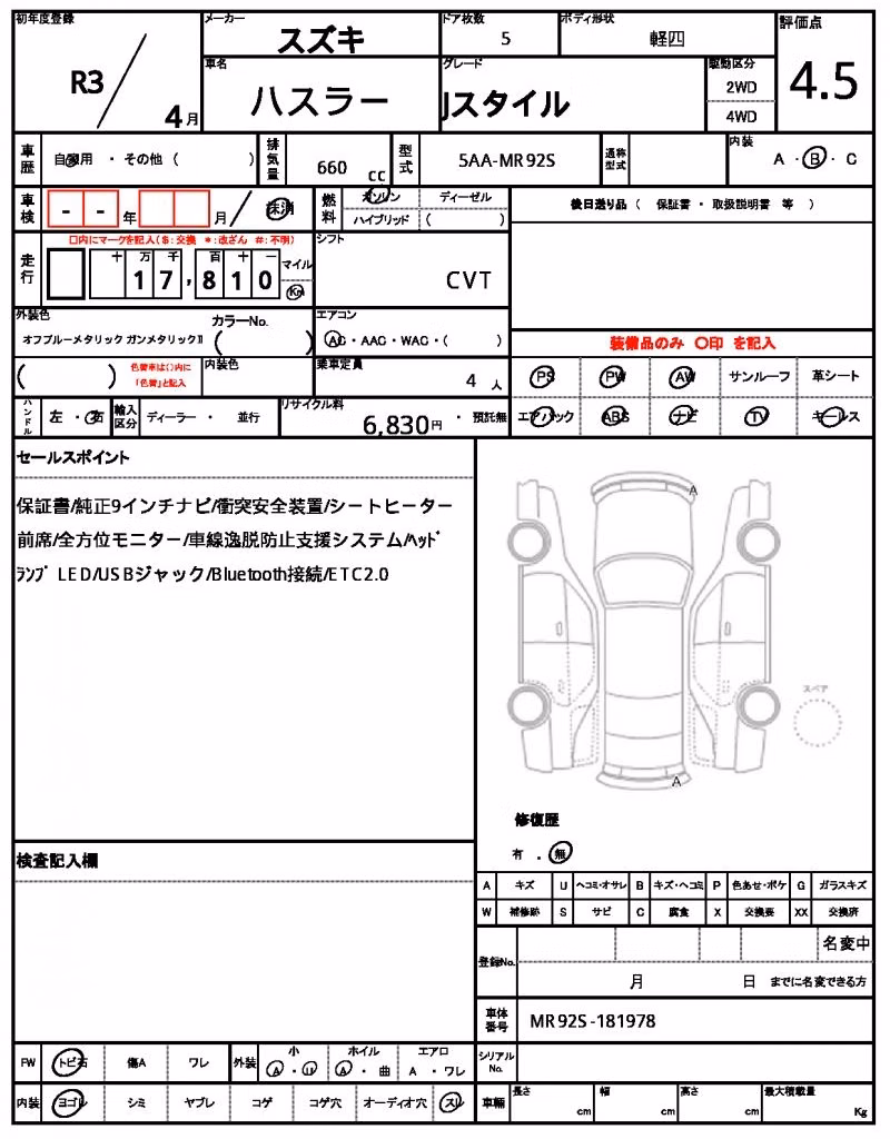 SUZUKI HUSTLER