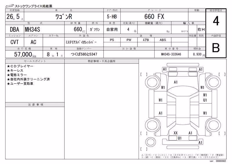 SUZUKI WAGON R