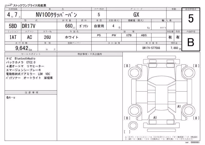 NISSAN NV100 CLIPPER