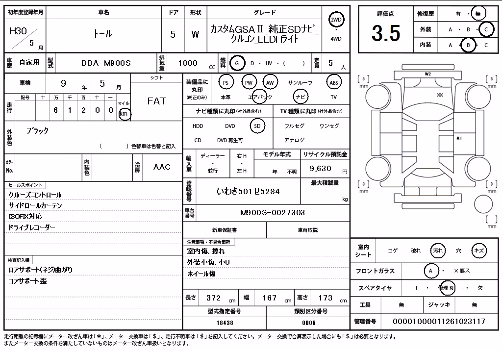 DAIHATSU THOR