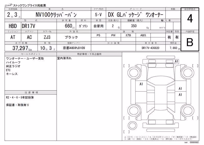 NISSAN NV100 CLIPPER