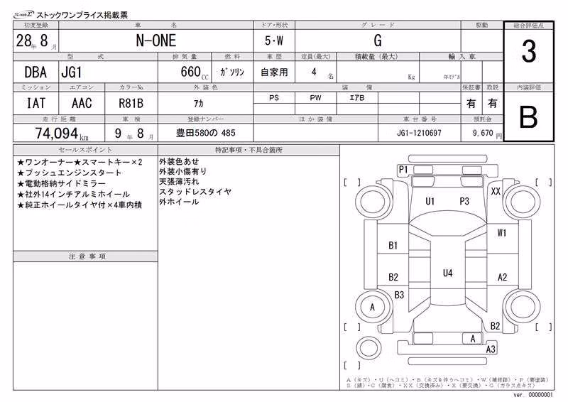 HONDA N-ONE