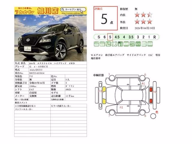 SUBARU XV