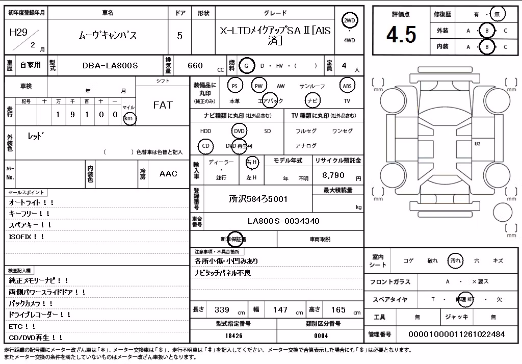 DAIHATSU MOVE CANBUS