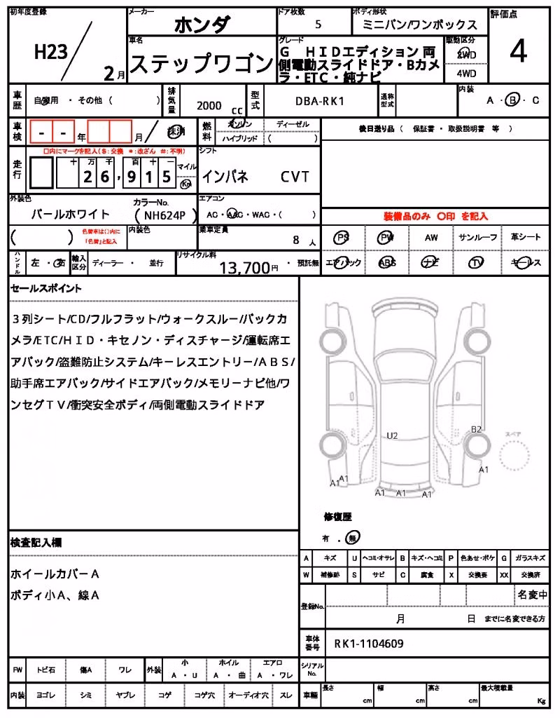 HONDA STEPWGN