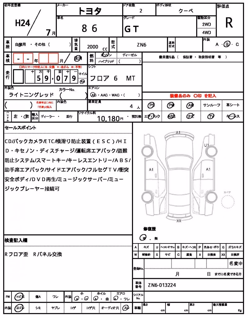 TOYOTA GT 86