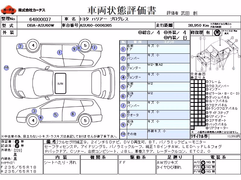 TOYOTA HARRIER
