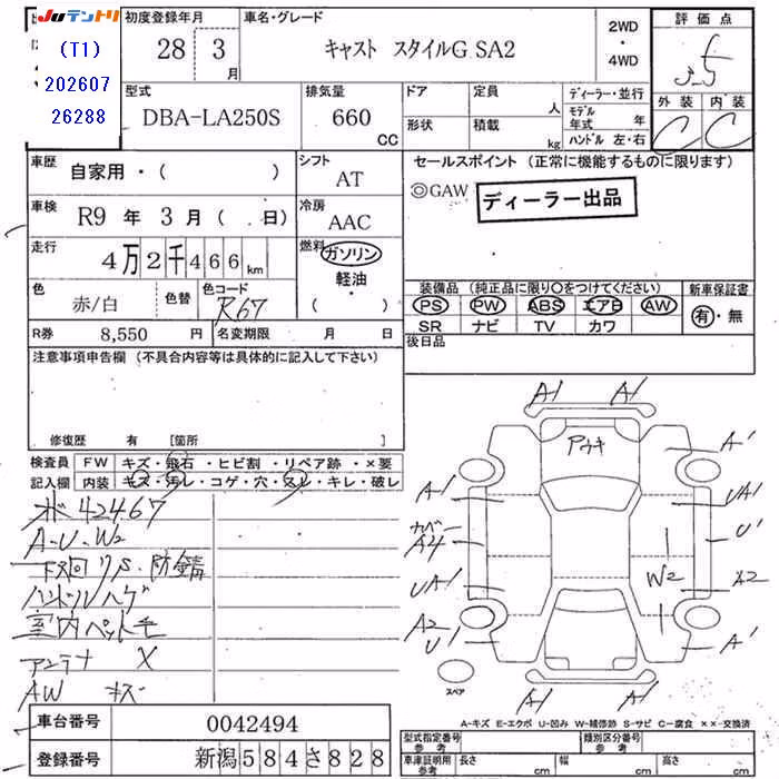 DAIHATSU CAST
