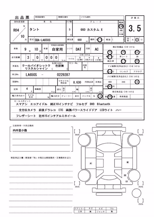 DAIHATSU TANTO