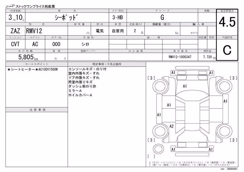 TOYOTA C+POD