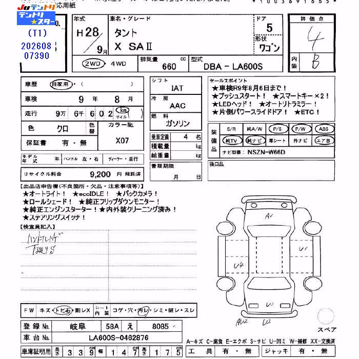DAIHATSU TANTO