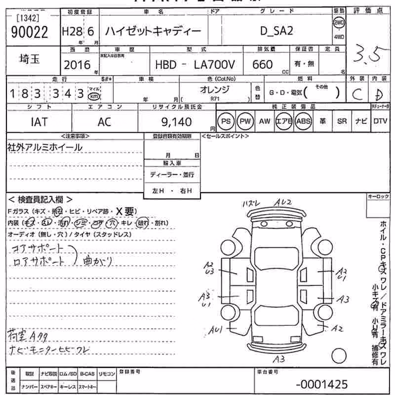 DAIHATSU HIJET CADDIE