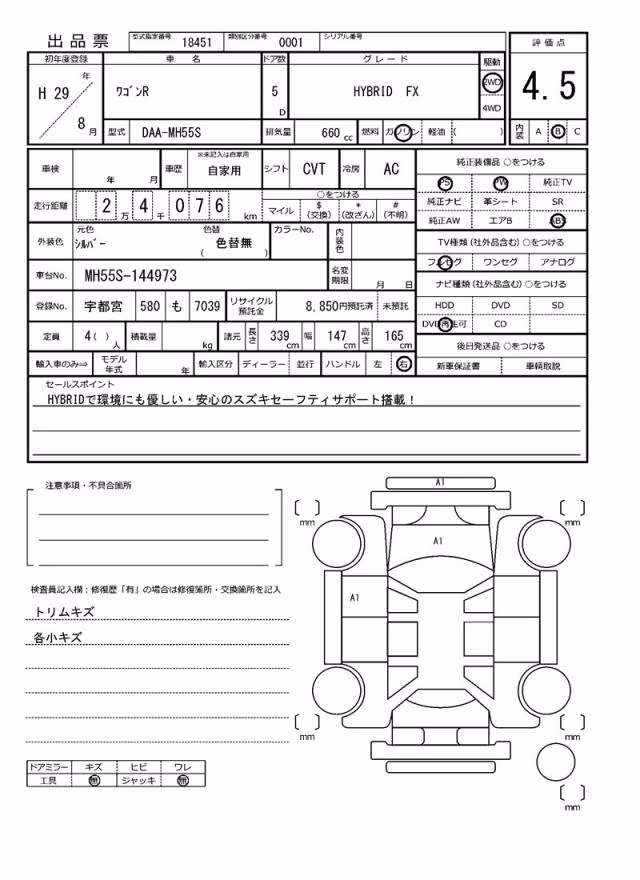 SUZUKI WAGON R