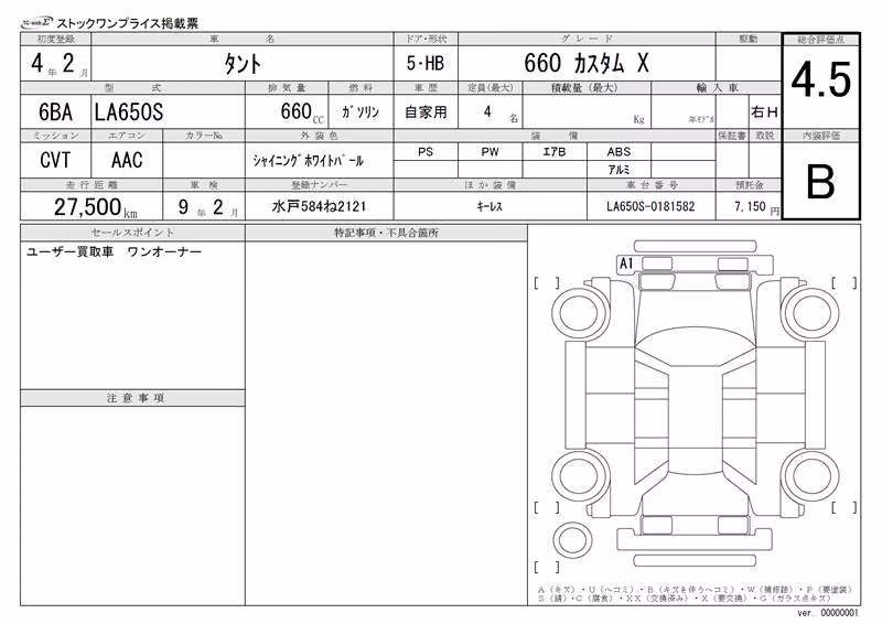 DAIHATSU TANTO
