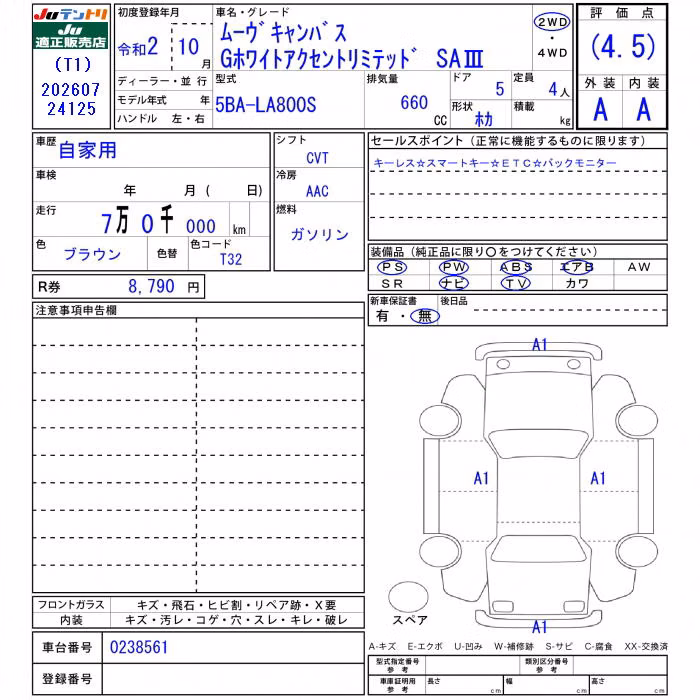 DAIHATSU MOVE CANBUS