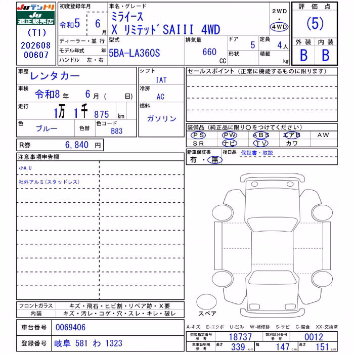 DAIHATSU MIRA E:S