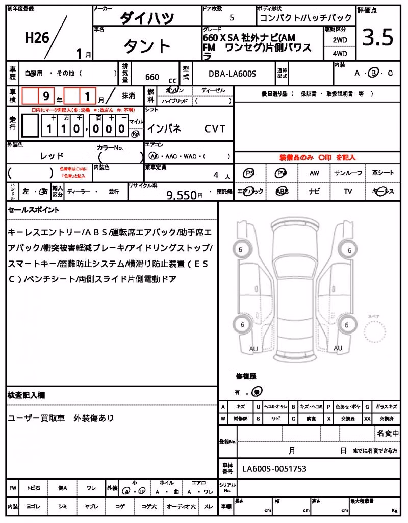 DAIHATSU TANTO