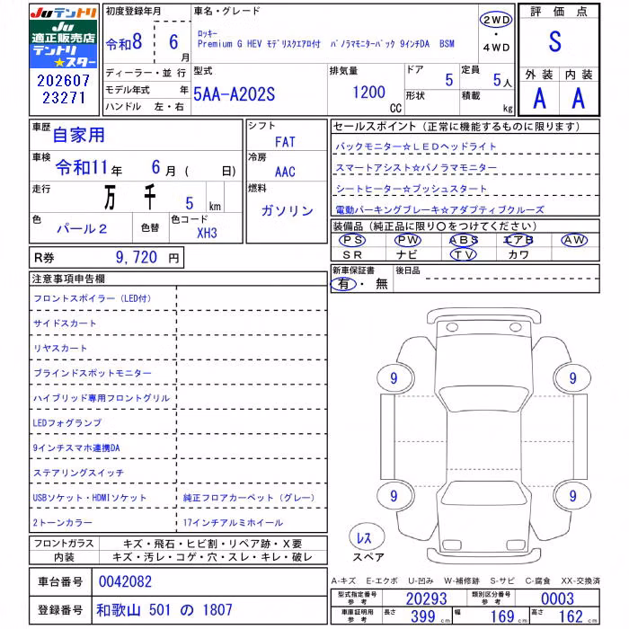 DAIHATSU ROCKY