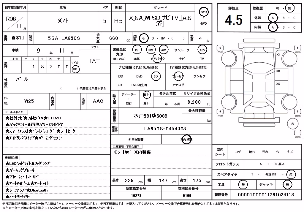 DAIHATSU TANTO