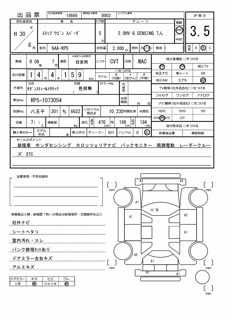 HONDA STEPWGN