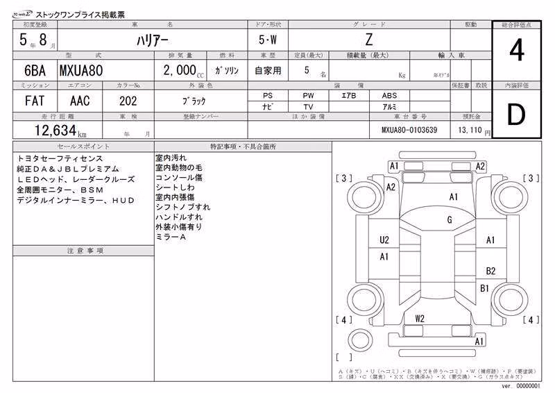TOYOTA HARRIER