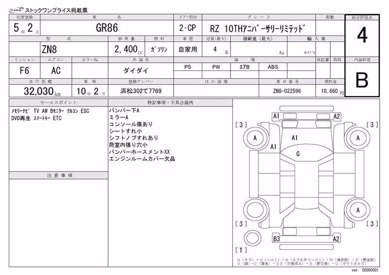 TOYOTA GR 86