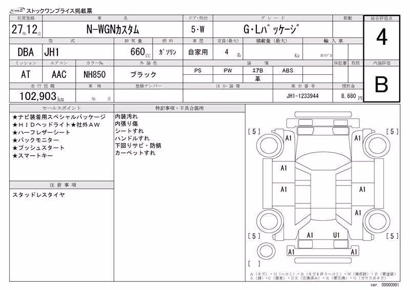 HONDA N-WGN