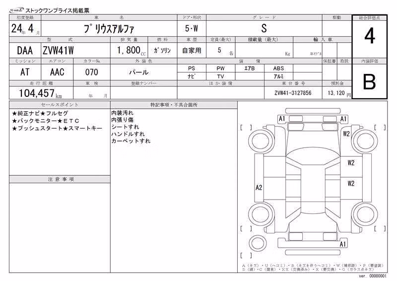 TOYOTA PRIUS ALPHA