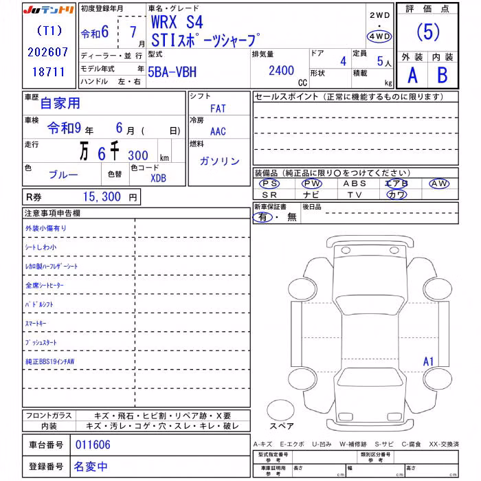 SUBARU IMPREZA WRX