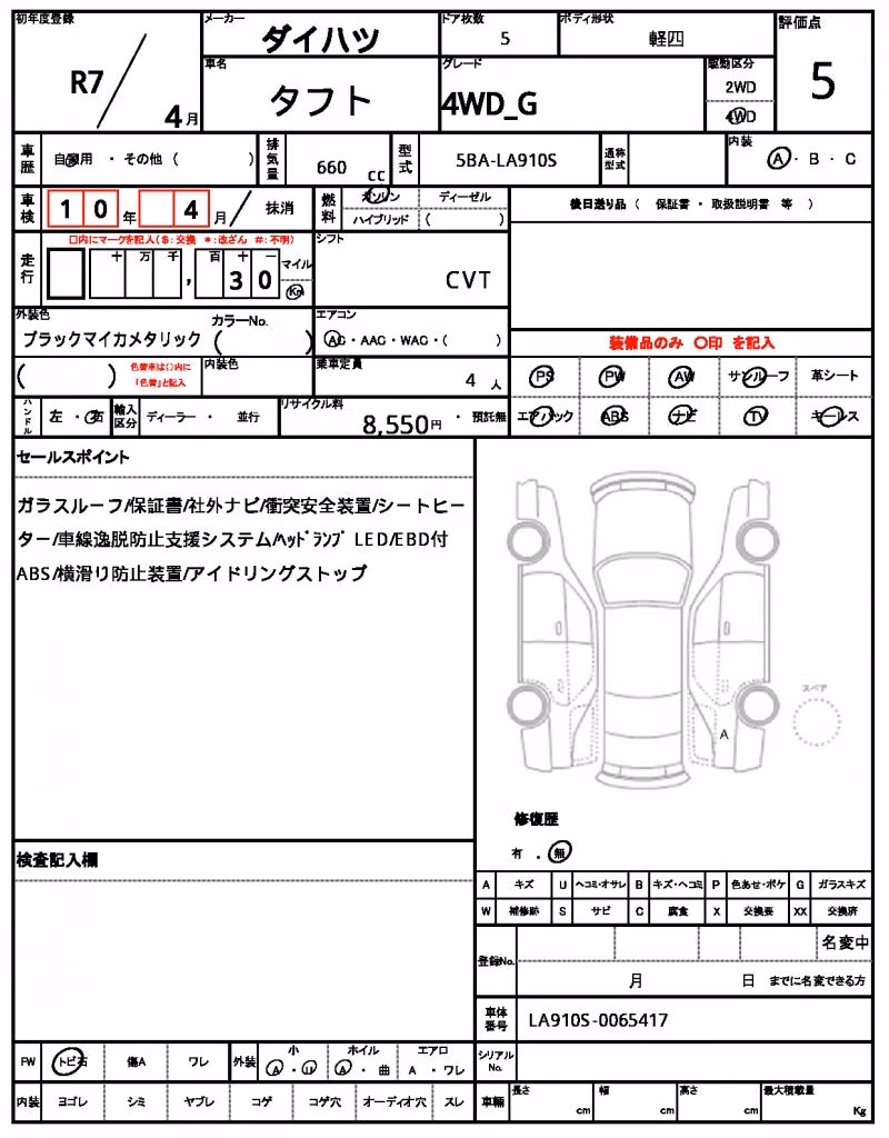 DAIHATSU TAFT