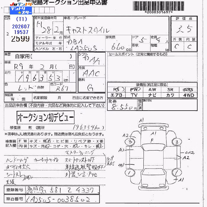 DAIHATSU CAST