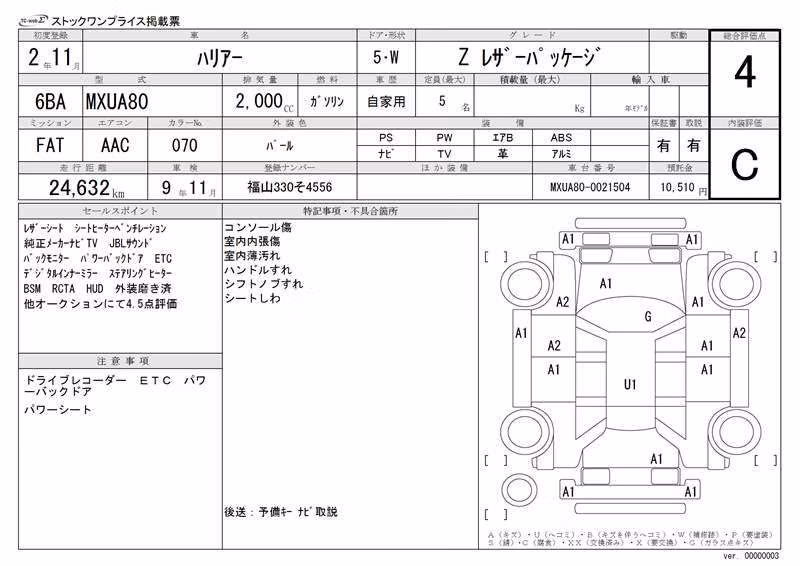 TOYOTA HARRIER