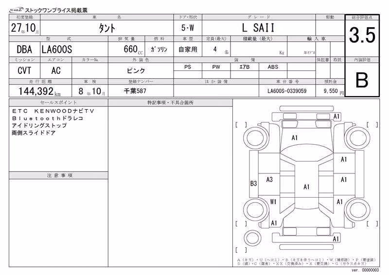DAIHATSU TANTO